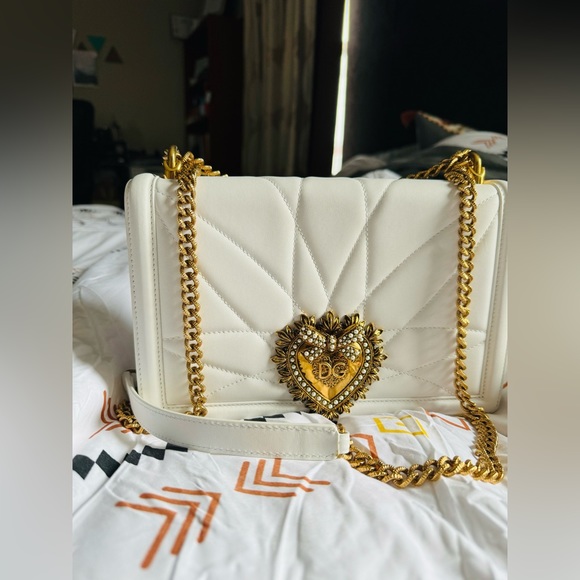 Large Devotion bag in quilted nappa leather - Picture 6 of 13